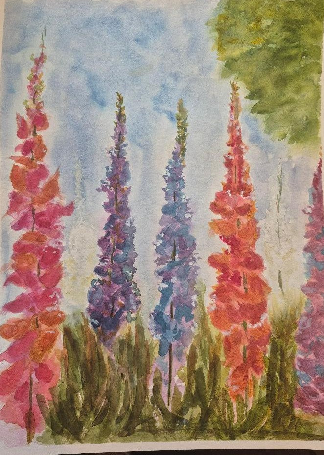 Hand Painted Watercolors